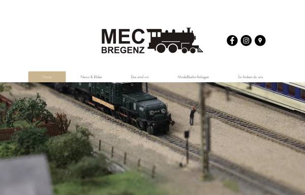 Vorschau von www.mecbregenz.at, Modell-Eisenbahn-Club Bregenz