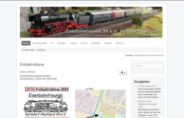 Eisenbahnfreunde 99 e.V. Karlsdorf Neuthard