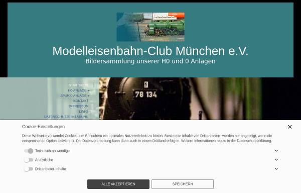Vorschau von www.mecmev.de, Modelleisenbahn-Club München e. V.