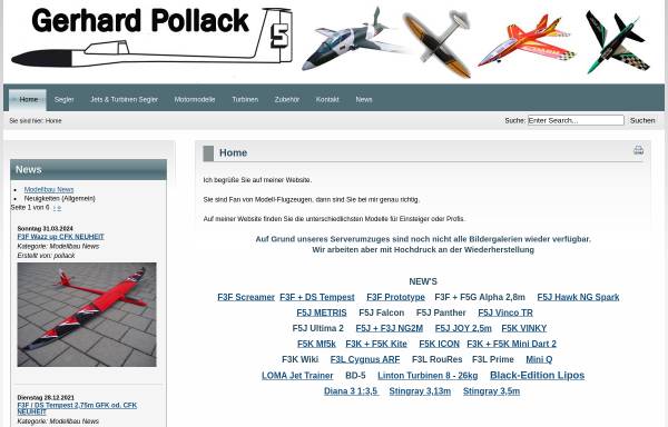 Vorschau von www.modellbau-pollack.de, Modellbau Pollack