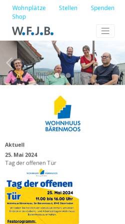 Vorschau der mobilen Webseite www.baerenmoos.ch, Bärenmoos in Oberrieden