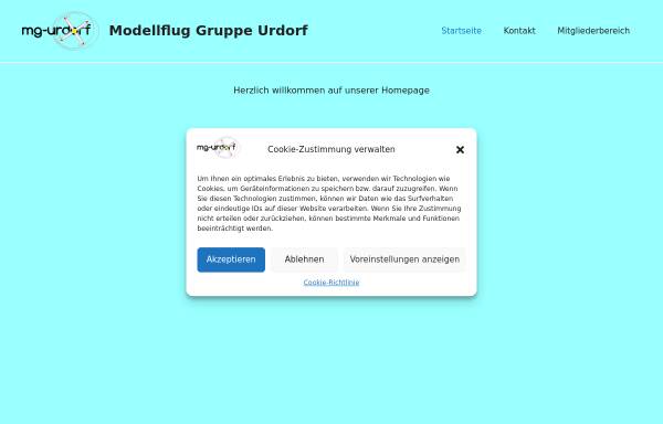 Vorschau von www.mg-urdorf.ch, Modellflug-Gruppe Urdorf