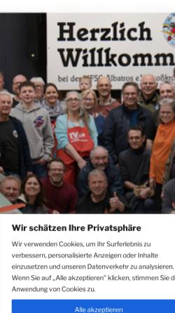 Vorschau der mobilen Webseite www.mfsg-albatros.de, MFSG Albatros e.V.