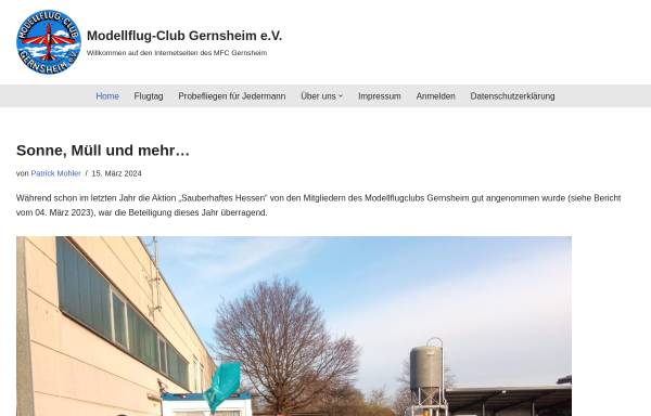 Vorschau von www.mfcgernsheim.de, Modellflug-Club Gernsheim e.V.