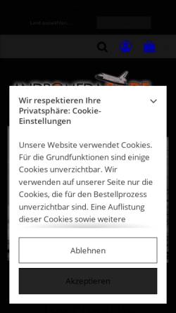 Vorschau der mobilen Webseite shop.strato.de, Andromeda24, Jelitte Birgit