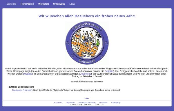 Vorschau von www.ig-ruhrpiraten.de, IG RuhrPiraten Schwerte