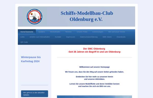 Vorschau von www.smc-oldenburg.de, Schiffs-Modellbau-Club Oldenburg e.V.