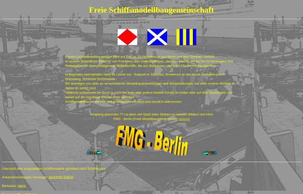 Vorschau von www.fmg-bln.de, Freie Modellbaugemeinschaft Berlin