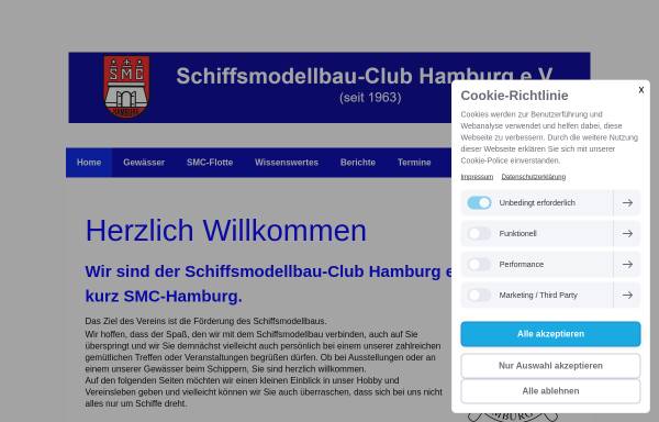 Vorschau von www.smc-hamburg.de, Schiffsmodellbau-Club Hamburg e.V.
