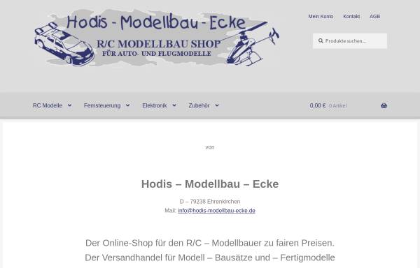 Vorschau von hodis-modellbau-ecke.de, Hodis-Modellbau-Ecke, Wolfram Hodapp