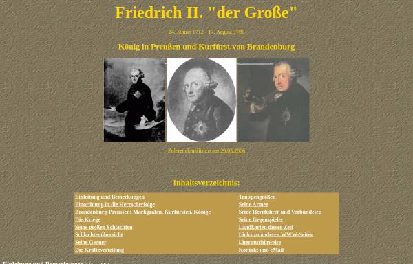 Vorschau von www.bieli.de, Friedrich der Große (1712-1786)