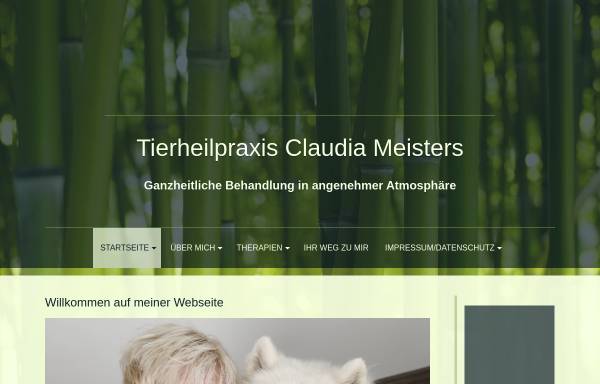 Vorschau von www.tierheilpraktiker-essen.de, Claudia Meisters, Mobile Tierheilpraxis