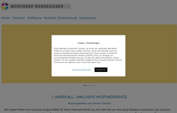 Vorschau von muenchner-webdesigner.de, Münchner Webdesigner