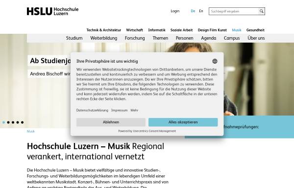 Hochschule Luzern - Musik