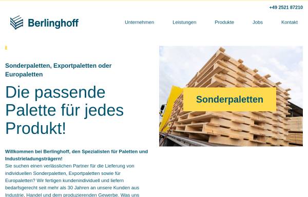 Vorschau von www.berlinghoff.de, Berlinghoff GmbH