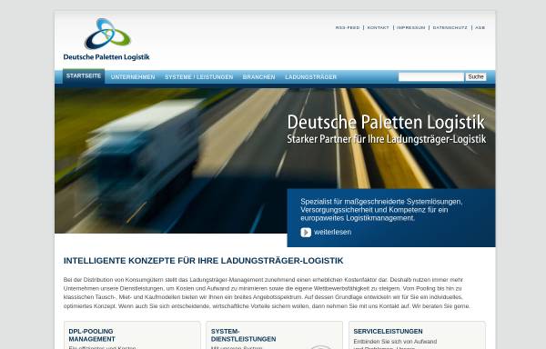 Vorschau von www.online-paletten.com, Deutsche Paletten Logistik GmbH
