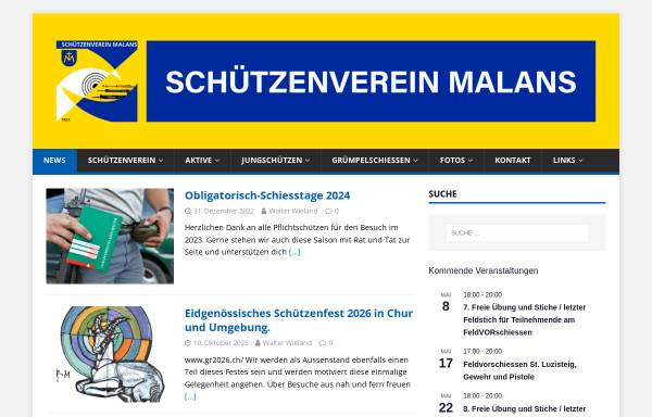 Vorschau von www.svmalans.ch, Schützenverein Malans