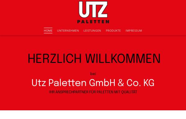 Vorschau von www.utz-paletten.de, Utz Paletten - Inh. Josef Utz