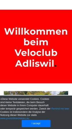 Vorschau der mobilen Webseite www.vca.ch, VC Adliswil