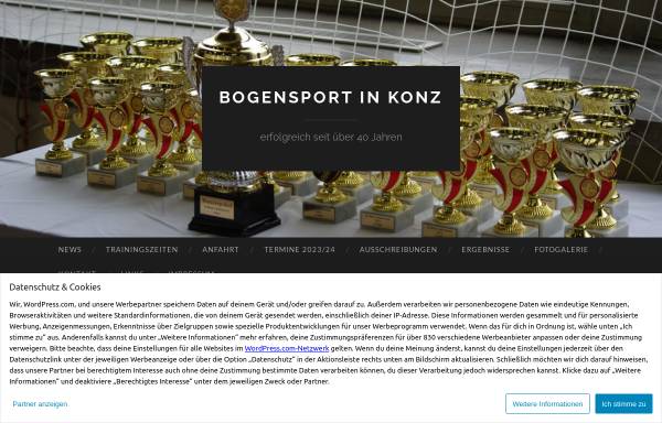 Vorschau von www.bogensport-konz.de, Turngemeinde Konz 1885 e.V.