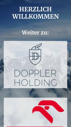 Vorschau der mobilen Webseite www.doppler.at, Doppler Mineralöle Gesellschaft m.b.H.