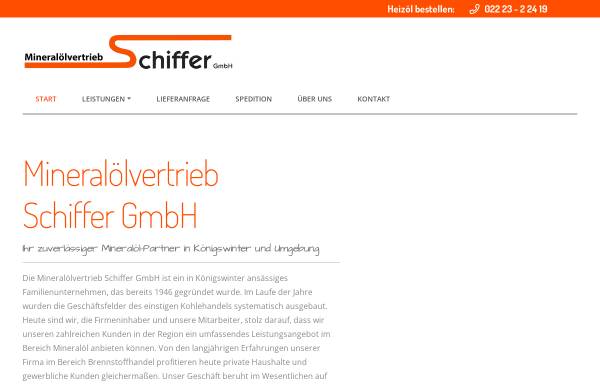 Vorschau von www.schiffer-gmbh.com, Schiffer GmbH