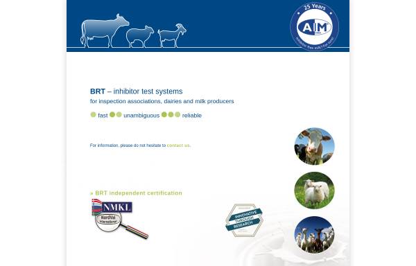 Vorschau von aimbavaria.com, Analytik in Milch Produktions- und Vertriebs GmbH
