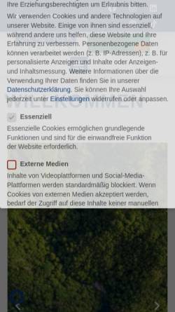 Vorschau der mobilen Webseite rettler.de, Dr. Rettler Service