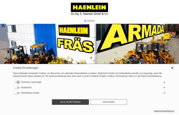 Dr.-Ing. A. Haenlein GmbH & Co