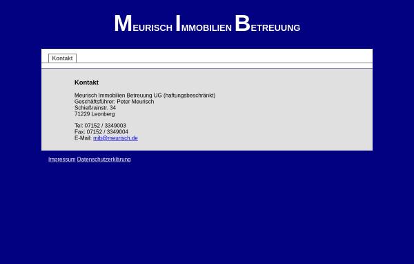 Vorschau von www.meurisch.de, Werkzeugverleih Meurisch