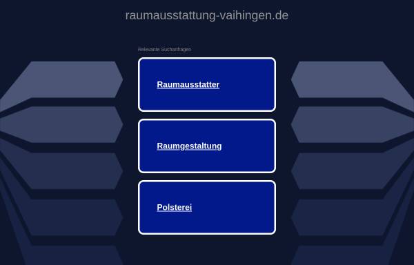Vorschau von www.raumausstattung-vaihingen.de, Elsäßer Raumausstattung