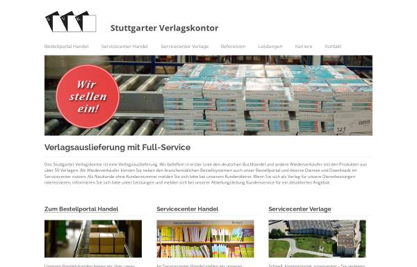 Vorschau von www.svk.de, Stuttgarter Verlagskontor GmbH