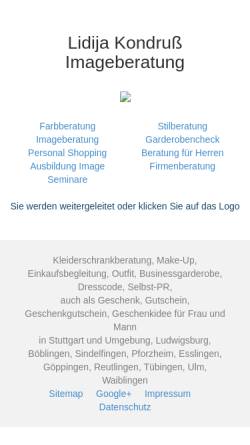 Imageberatung Lidija Kondruss