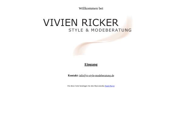 Vorschau von www.vr-style-modeberatung.de, Vivien Ricker