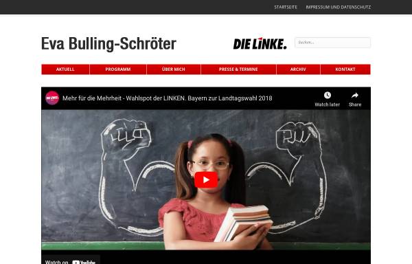 Vorschau von www.bulling-schroeter.de, Bulling-Schröter, Eva (MdB)