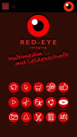 Vorschau der mobilen Webseite www.red-eye.at, Red-Eye imaging