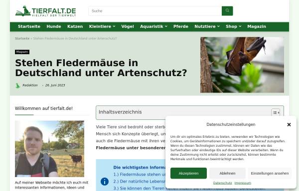 Vorschau von www.fledermausschutz-rlp.de, Arbeitskreis Fledermausschutz Rheinland-Pfalz