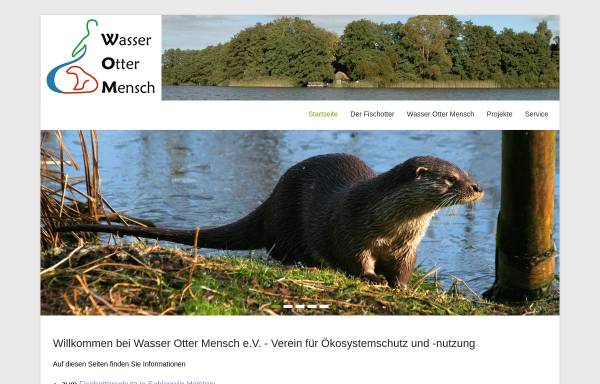 Vorschau von www.wasser-otter-mensch.de, Wasser Otter Mensch e.V.