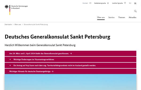 Generalkonsulat in St. Petersburg
