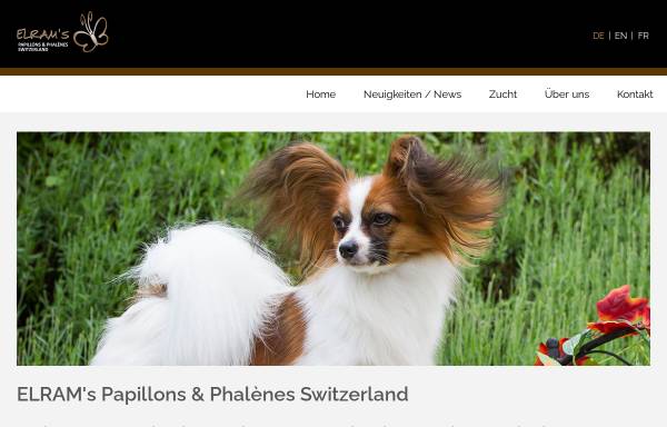 Vorschau von www.papillon-zh.ch, Elrams Papillons & Phalènes Switzerland