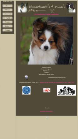 Vorschau der mobilen Webseite www.hundebudens.de, Hundebudens