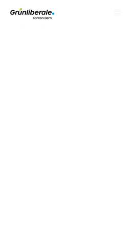 Vorschau der mobilen Webseite be.grunliberale.ch, Grünliberale Partei Kanton Bern - GLP