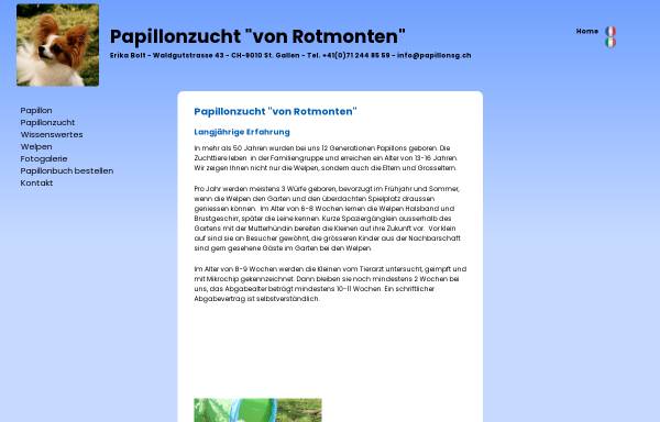 Vorschau von www.papillonsg.ch, Von Rotmonten