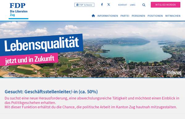FDP.Die Liberalen Kanton Zug