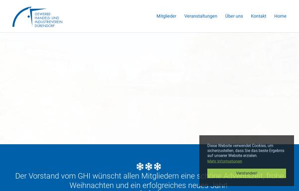 Vorschau von www.ghi-duebendorf.ch, Gewerbe-, Handels- und Industrieverein
