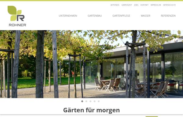Vorschau von www.rohner-gartenbau.ch, Rohner Gartenbau