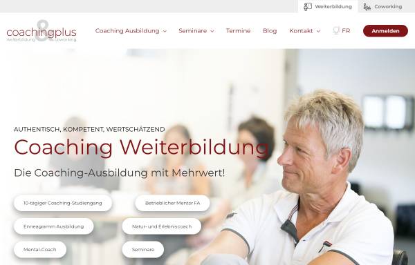 Vorschau von www.coachingplus.ch, Coachingplus GmbH
