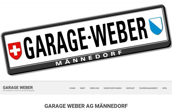 Vorschau von www.garage-weber.ch, Garage Weber