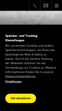Vorschau der mobilen Webseite mueller-steinag.ch, Beletto AG