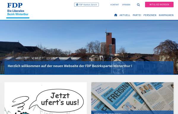 Vorschau von www.fdp-bezirkwinterthur.ch, FDP Bezirk Winterthur